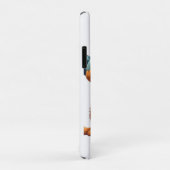 Luxe Tipsy Cat moderne kunstillustratie Case-Mate iPhone Case (Achterkant/rechts)