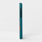 Luxe Tipsy Kat Moderne Kunst Illustratie Case-Mate iPhone Case (Achterkant/links)