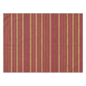 Luxe Trendy Bourgogne Goud Linnen Collectie Tafelkleed (Voorkant (Horizontaal))