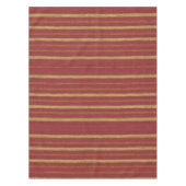 Luxe Trendy Bourgogne Goud Linnen Collectie Tafelkleed (Voorkant)