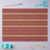 Luxe Trendy Bourgogne Goud Linnen Collectie Tissuepapier (Craft)