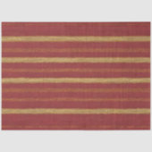 Luxe Trendy Bourgogne Goud Linnen Collectie Tissuepapier (Voorkant)