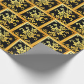 Luxe trendy Elegant Bloemen Collectie Cadeaupapier (Hoek)