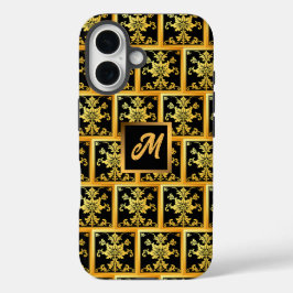 Luxe trendy Elegant Bloemen Collectie iPhone 16 Hoesje