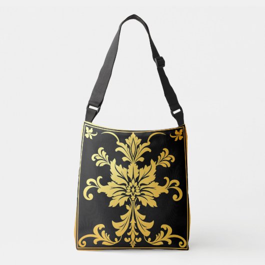 Luxe trendy Elegant Bloemen Collectie Crossbody Tas (Voorkant)