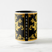 Luxe trendy Elegant Bloemen Collectie Mok (Midden)