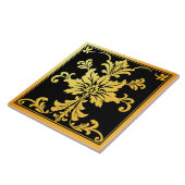 Luxe trendy Elegant Bloemen Collectie Tegeltje (Zijkant)