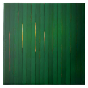 Luxe trendy groene gouden linnen textuur Collectie Tegeltje