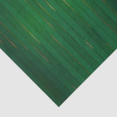 Luxe trendy groene gouden linnen textuur Collectie Tissuepapier (Detail)