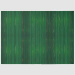 Luxe trendy groene gouden linnen textuur Collectie Tissuepapier