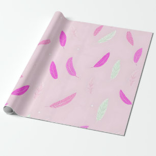 Luxe Trendy Veren Boho Collectie Cadeaupapier