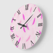 Luxe trendy veren Boho Collectie Grote Klok (Hoek)