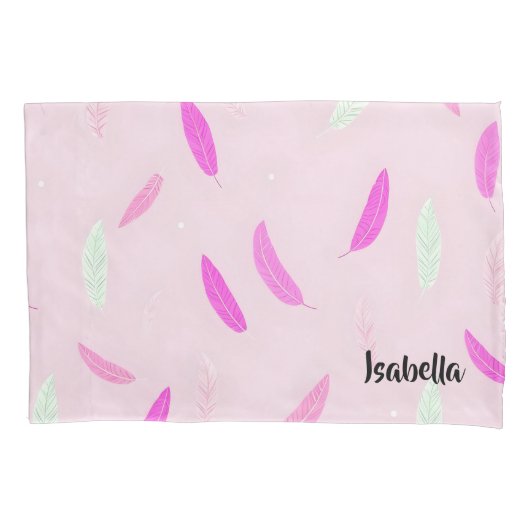 Luxe trendy veren Boho Collectie Kussensloop (Voorkant)