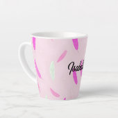 Luxe Trendy Veren Boho Collectie Latte Mok (Linkerhoek)