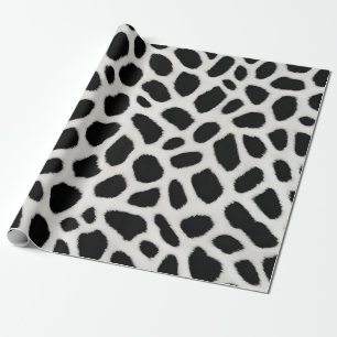 Luxe Trendy White Leopard Elegant Collectie Cadeaupapier