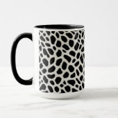 Luxe Trendy White Leopard Elegant Collectie Mok (Links)