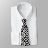 Luxe Trendy White Leopard Elegant Collectie Stropdas (Gebonden)