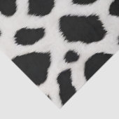 Luxe Trendy White Leopard Elegant Collectie Tissuepapier (Detail)