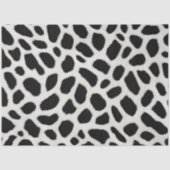 Luxe Trendy White Leopard Elegant Collectie Tissuepapier (Voorkant)