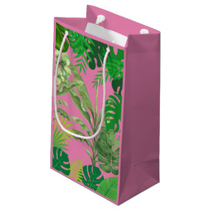Luxe Tropische Moderne Boutique & Salon Roze Klein Cadeauzakje