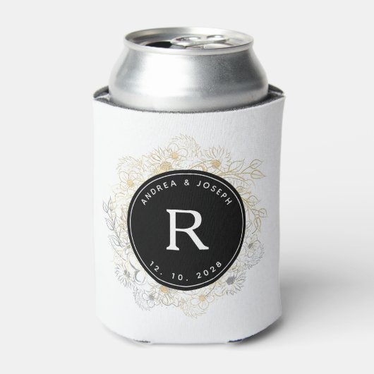 Luxe Trouw Monogram Blikjeskoeler (Blikje Voorkant)