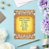 Luxe trouwframe met parels en edelstenen acryl uitnodigingen (Insitu (Huwelijk))