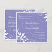 Luxe Trouwkaart - Duitse Tekst 2 Kaart (Voorkant / Achterkant)