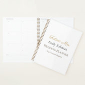 Luxe Trouwplanner | Op maat gemaakte bruidsnotitie Planner (Display)