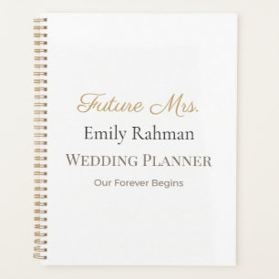 Luxe Trouwplanner Op maat gemaakte bruidsnotitie Planner