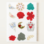 Luxe Trouwplanner | Op maat gemaakte bruidsnotitie Planner (Achterkant)