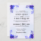 Luxe trouwuitnodigingskaart kaart (Voorkant)