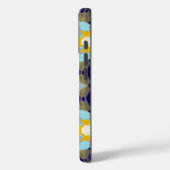 Luxe Turquoise Gouden Blad Mandala Case-Mate iPhone Case (Achterkant / Links)
