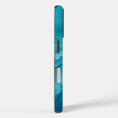 Luxe Turquoise Oceaangolf Case-Mate iPhone Case (Achterkant / Rechts)