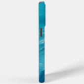 Luxe Turquoise Oceaangolf Case-Mate iPhone Case (Achterkant / Rechts)