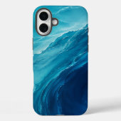 Luxe Turquoise Oceaangolf Case-Mate iPhone Case (Achterkant)