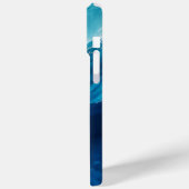 Luxe Turquoise Oceaangolf Case-Mate iPhone Case (Achterkant / Links)