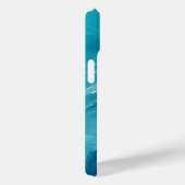 Luxe Turquoise Oceaangolf Case-Mate iPhone Case (Achterkant / Rechts)