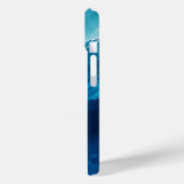 Luxe Turquoise Oceaangolf Case-Mate iPhone Case (Achterkant / Links)