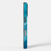 Luxe Turquoise Oceaangolf Case-Mate iPhone Case (Achterkant / Rechts)