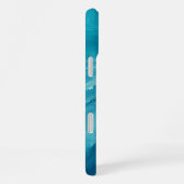 Luxe Turquoise Oceaangolf iPhone Hoesje (Rechterkant)