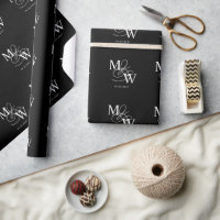 Luxe Typografie Bruiloft Monogram