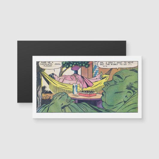 Luxe van luiheid  Comic Panel (Voorkant / Achterkant)