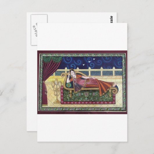 Luxe van Masoom Sanghi Briefkaart (Voorkant / Achterkant)