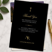 Luxe vastgoed cliëntwaardering Wit |Goud Folie Uitnodiging