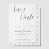 Luxe vellum foto overlay script vellum uitnodigingen (Offset (Uitnodiging))