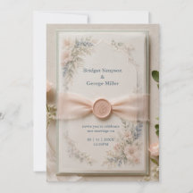 Luxe Vellum Roze Trouw Elegantie