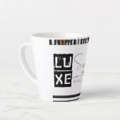 LUXE Verfijnde Ziel Latte Mok (Linkerhoek)