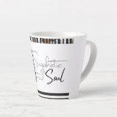 LUXE Verfijnde Ziel Latte Mok (Rechterhoek)
