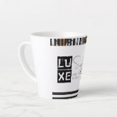 LUXE Verfijnde Ziel Latte Mok (Linkerhoek)