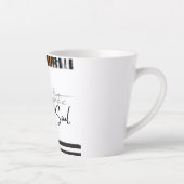 LUXE Verfijnde Ziel Latte Mok (Rechts)